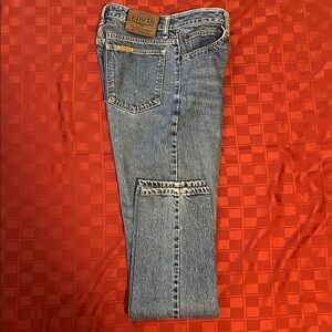 Edwin Light Blue Straight-Leg Jeans